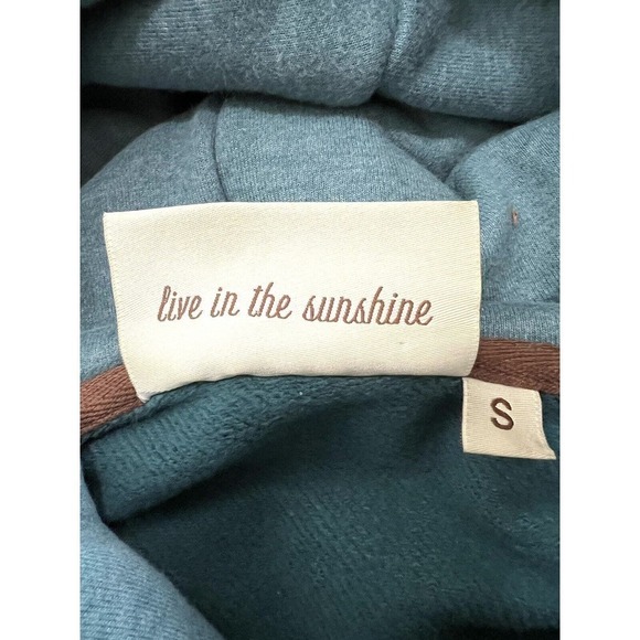 NWOT Wanakome Women's Artemis Cowl Neck Hoodie Artemis Mallard Small RARE Teal - Picture 12 of 15